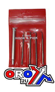 PICKS SET-4 6" ALUM. HANDLE