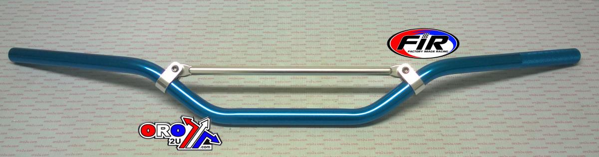 ALUMINIUM HANDLEBAR WITH BRACE BLUE