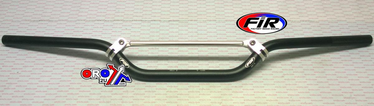 ALUMINIUM HANDLEBAR WITH BRACE BLACK