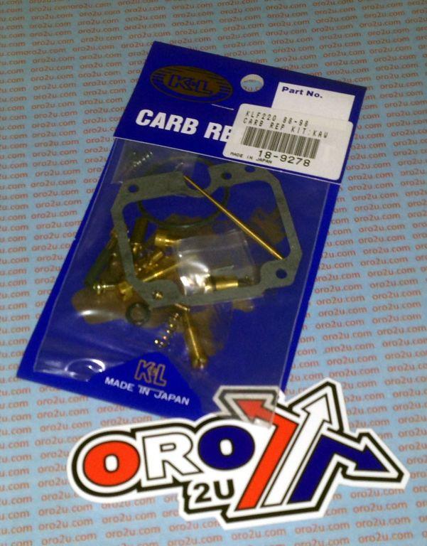 CARBURETOR REPAIR KIT Kawasaki KLF220 Bayou 88-97, KL18-9278