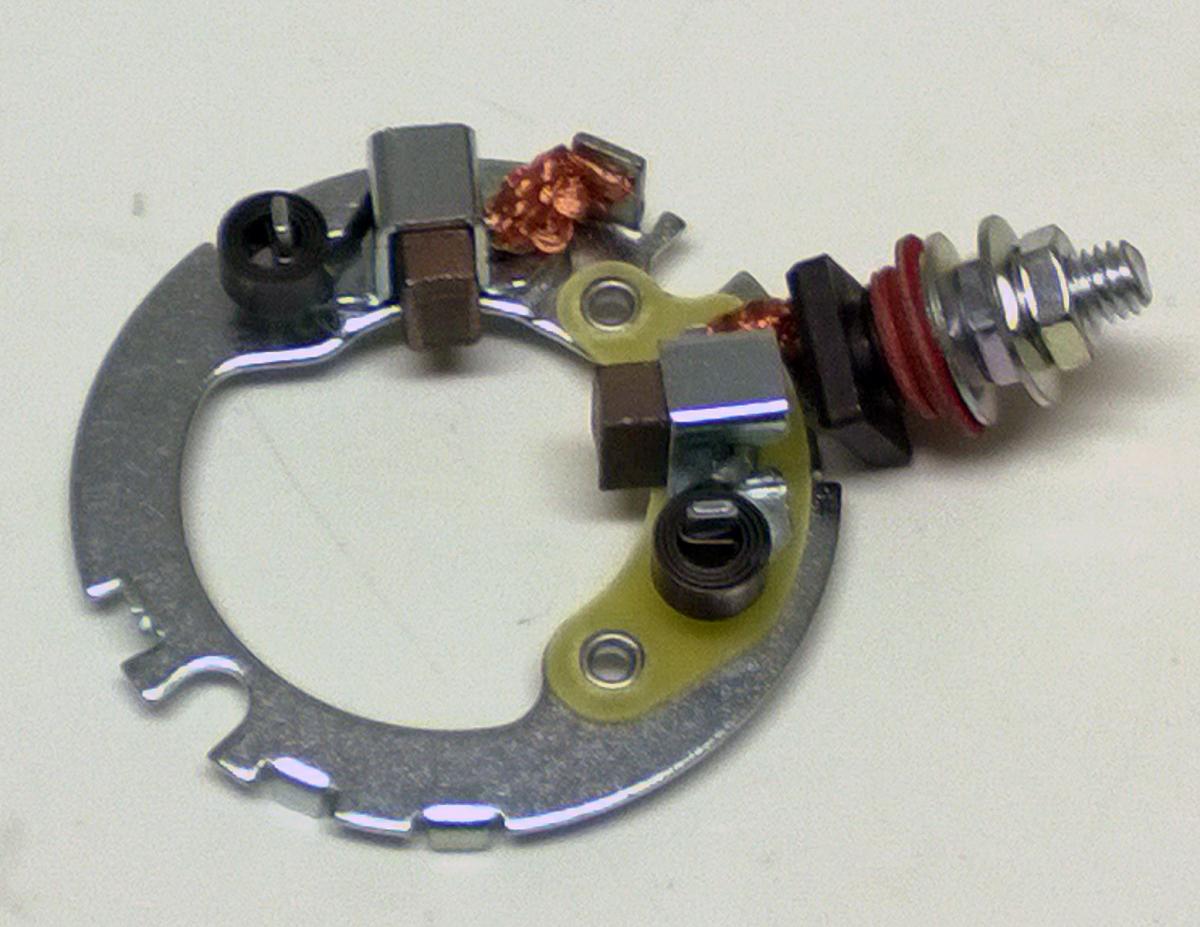 BRUSH PLATE ASSY. 2-BRUSH, 31206-MBE-008, HONDA CBR600F4/RR, CBR900 02-03