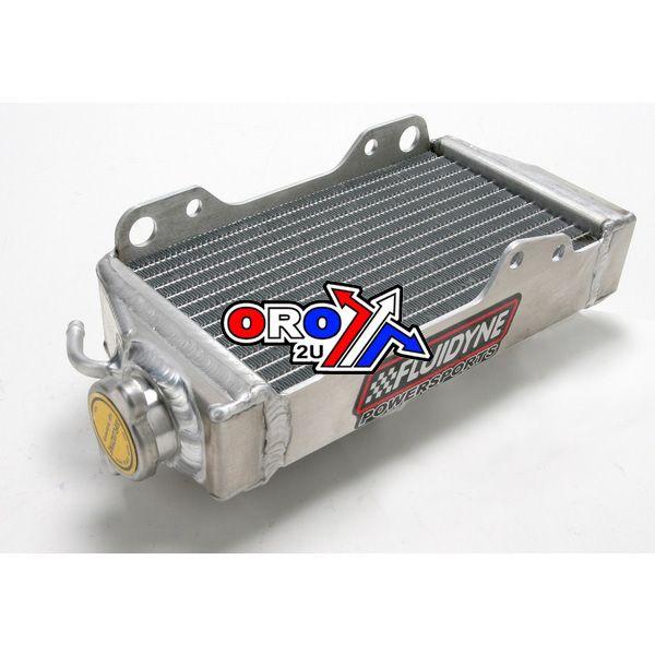 RADIATOR CRF450 02-04 RIGHT FPS11-CRF450-R FLUIDYNE 19010-MEB-631, 19010-MEB-771