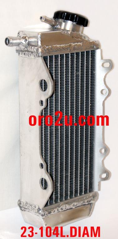 RADIATOR RMZ250 04-06 LEFT 008019 RADIATOR KX250F 04-05 39061-0003, K3919-40006