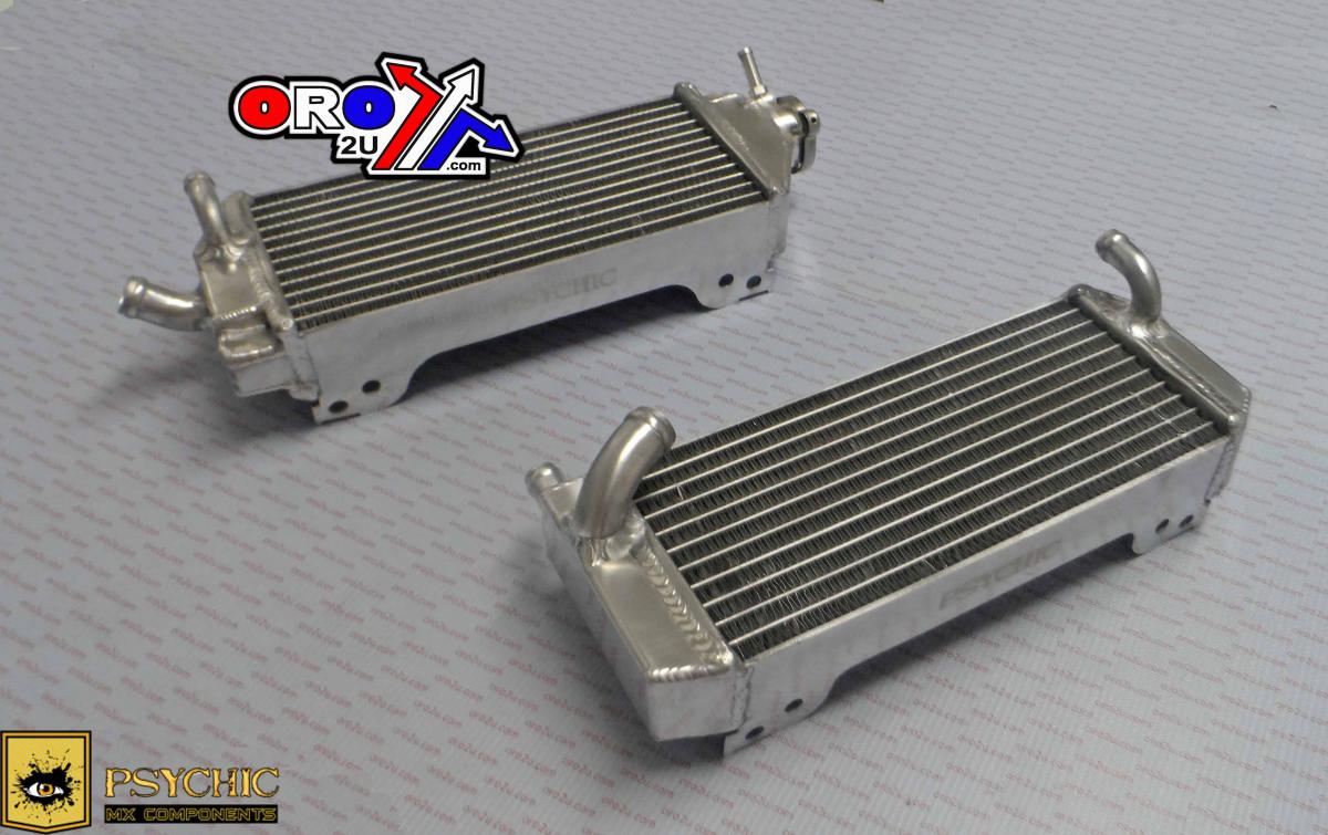 RADIATOR SUZUKI RM125 01-08 SET, PSYCHIC XD-10076 17720-36F11, 17710-36F11
