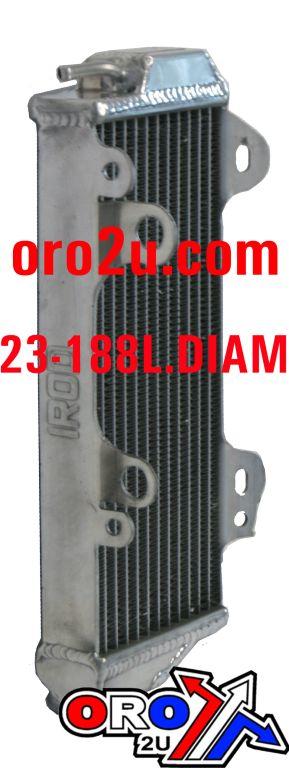 RADIATOR SUZUKI RMZ250 13-17 LEFT, 008106 SUZUKI 17720-49H10