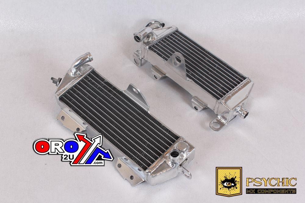 RADIATOR KDX200 97-06 SET, PSYCHIC LEFT & RIGHT XD-10061 39061-1239, 39061-1240
