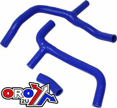 HOSE HONDA CRF450 09-12 BLUE KIT/3, SILICONE RADIATOR HOSE, PSYCHIC MX-10000BU