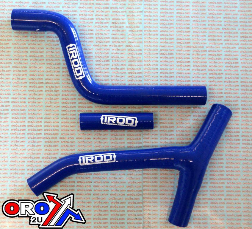 HOSE KIT/3 YAMAHA YZF250 10-13 BLUE, SILICONE RADIATOR, IROD 010051