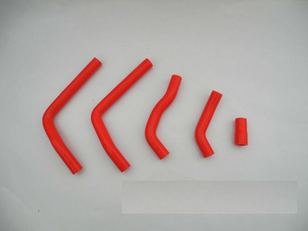 HOSE KIT/5 HONDA CR125 05-08, SILICONE RADIATOR RED, IROD 010002