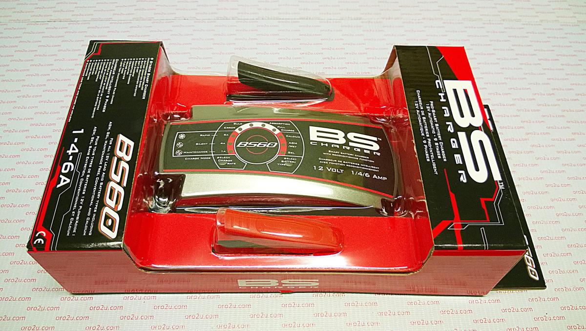 BATTERY CHARGER SMART PRO 12V, BS 60 CHARGER, 700532, 1/4/6A, *** EU SOCKET ***