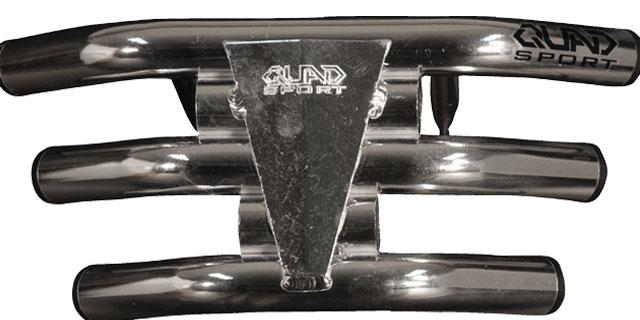 FRONT BUMPER POLARIS OUTLAW 525, ALUMINIUM ATV, QUAD TRIBAR BAR