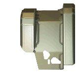 REAR SKID PLATE POLARIS TRAILBLAZER 250 98-04, SCRAMBLER 400/500 2X4 98-04