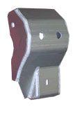 REAR SKID PLATE, SUZUKI OZARK LTF250 02-14, LTZ250 03-08