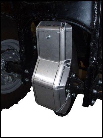 REAR DIFF GUARD, SUZUKI KING QUAD 400 08-11