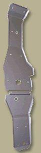 FULL SKID PLATE, YAMAHA 350/400/450 GRIZZLY I.R.S 07-09, KODIAK 400/450 05-06