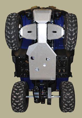 FULL SKID PLATE, YAMAHA YFM350 GRIZZLY 12-14