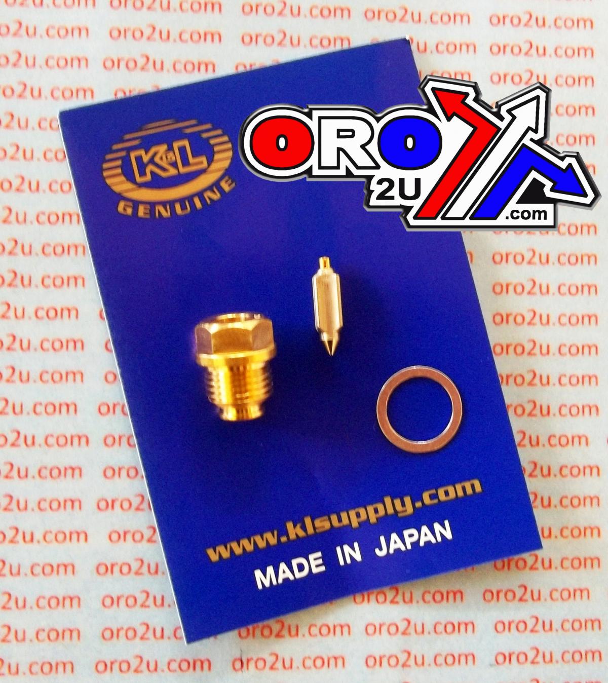 FLOAT VALVE 13370-44010 SUZUKI GS400-450 77-82 MIKUNI, KL18-4700