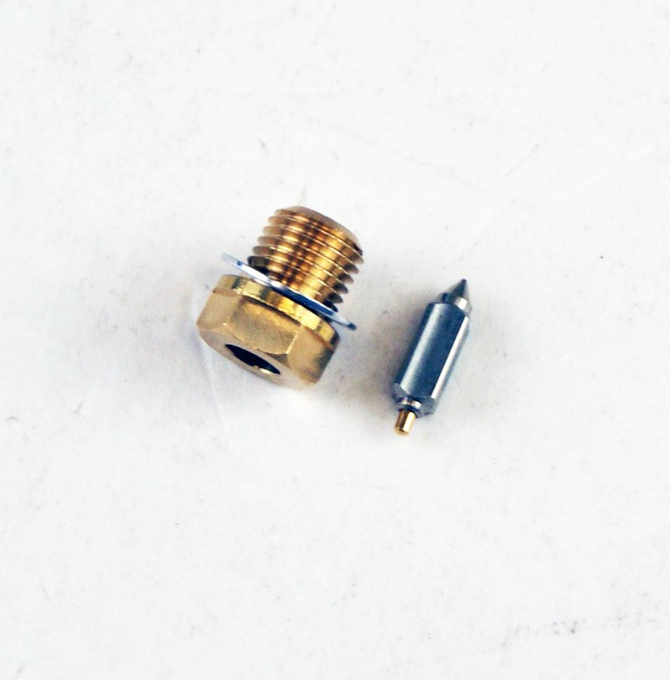 FLOAT VALVE ASSEMBLY Keihin, HONDA 16011-051-004, CT70, CB160, KL18-4764