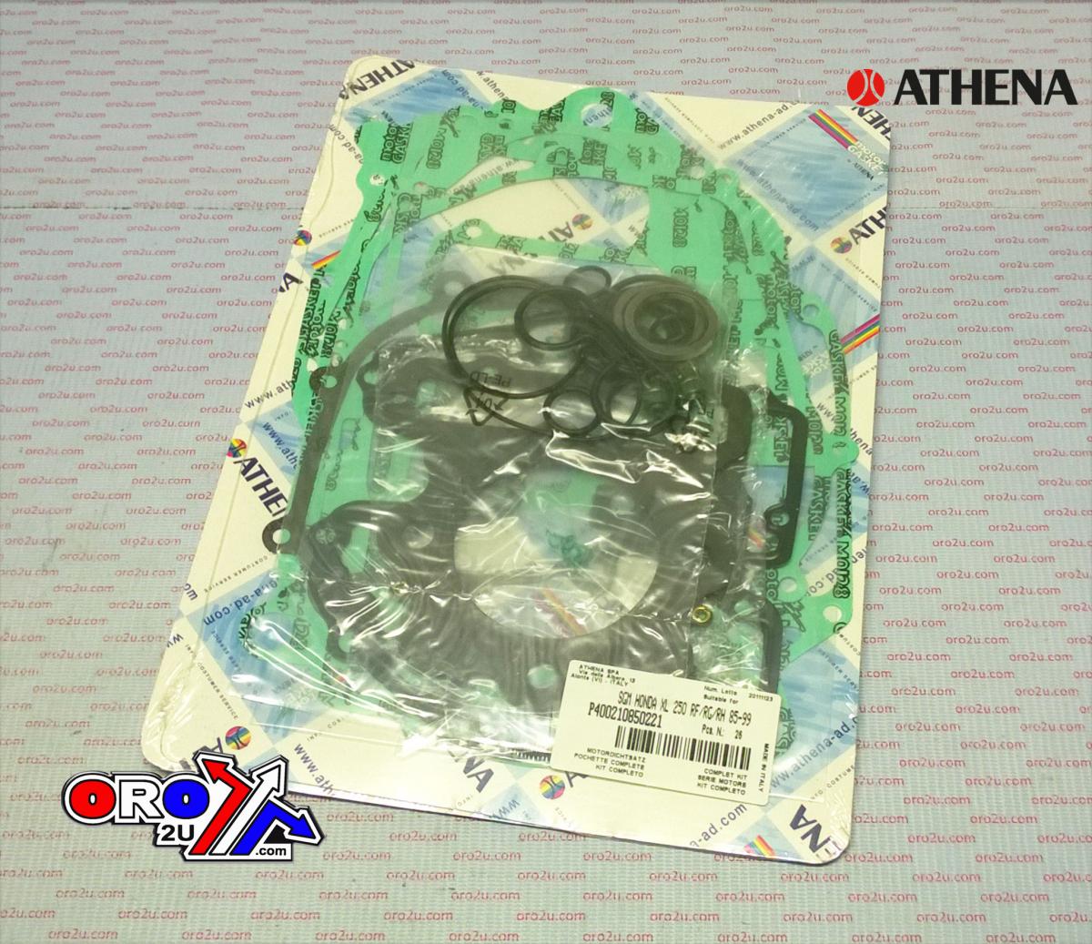 GASKET FULL SET HONDA XR250 85-04, ATHENA P400210850221 XL250