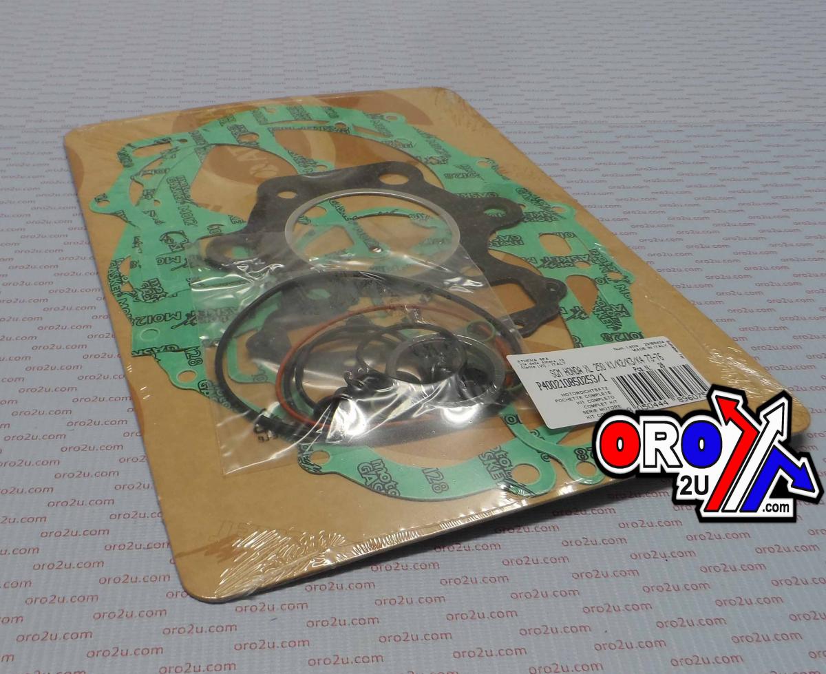 GASKET FULL SET HONDA XR250K 73-76, ATHENA P400210850253/1