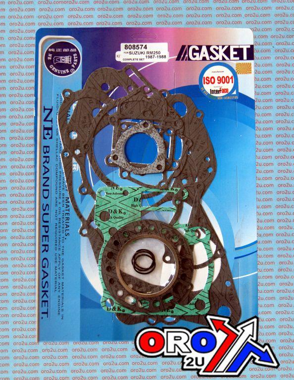 GASKET FULL SET SUZUKI RM250 87-88