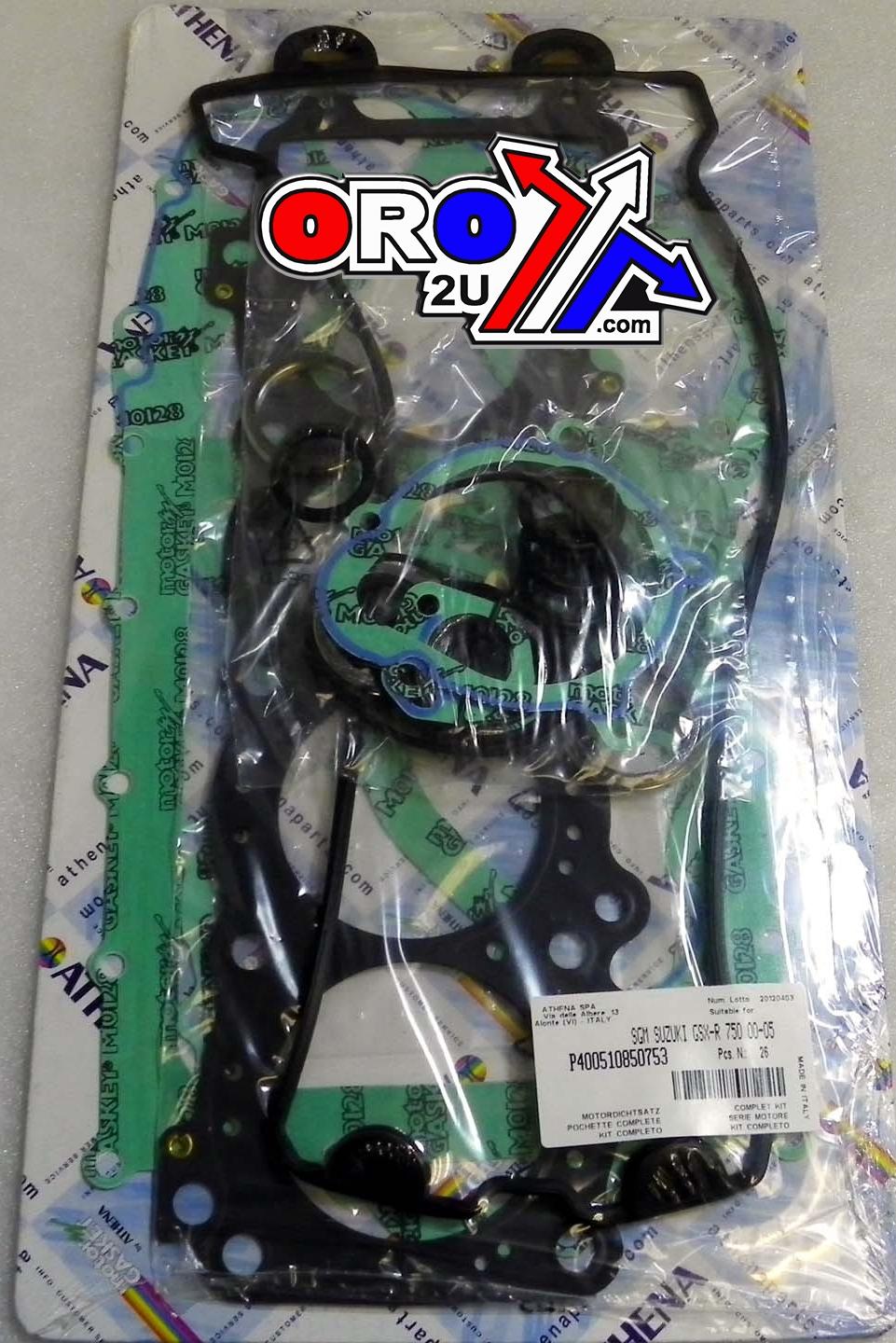 GASKET FULL KIT SUZUKI GSX-R1000 01-02, ATHENA P400510850753