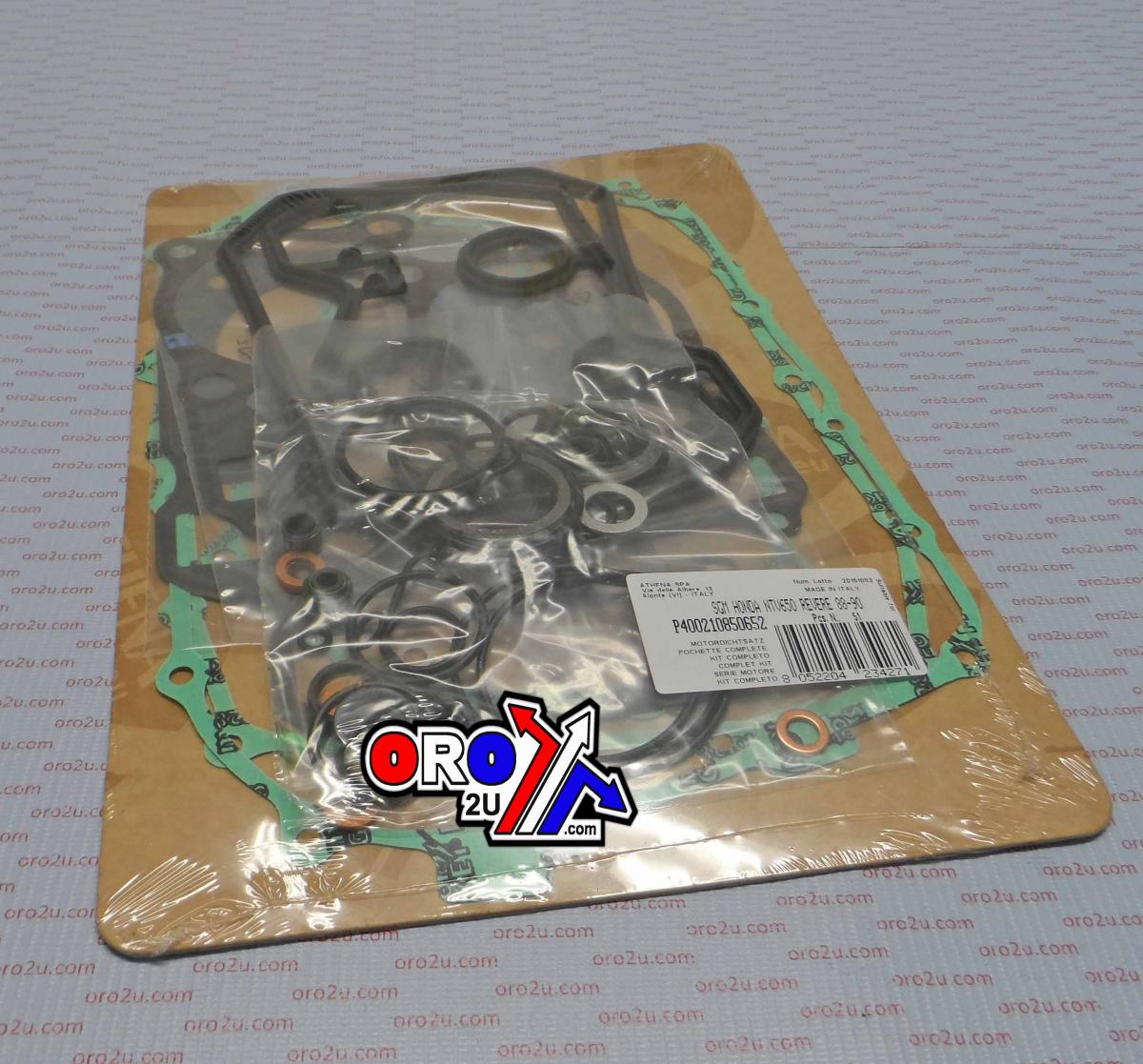 GASKET FULL KIT HONDA NTV650 88-90, ATHENA P400210850652