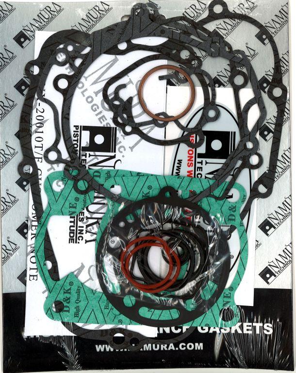 GASKET FULL SET KAWASAKI KX100 95-09, NAMURA NX-20010F