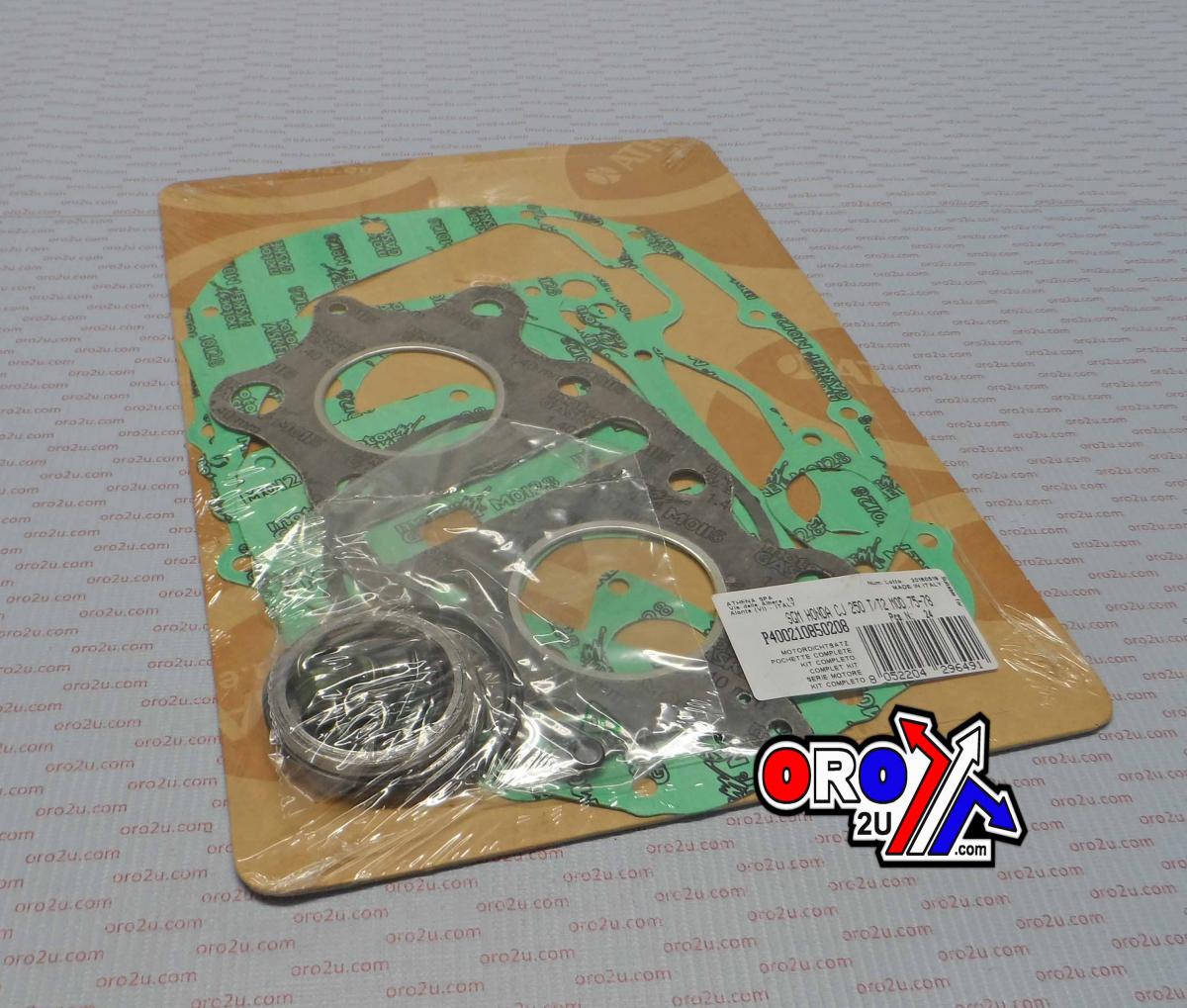GASKET FULL SET HONDA CB250 75-78, CJ250 75-78, ATHENA P400210850208