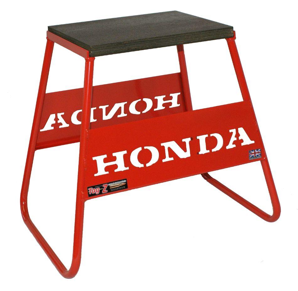 STAND 440mm RED HONDA LOGO, MX LOGO STAND, SHOW ROOM STAND