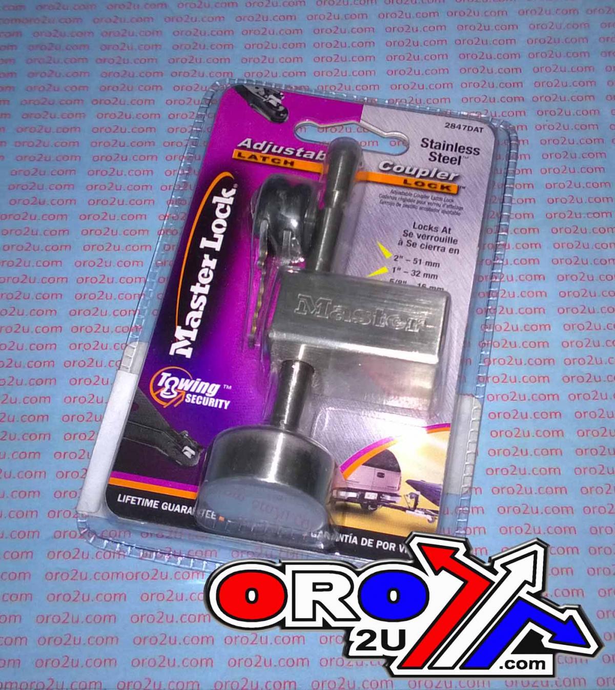 COUPLER LOCK STAINLESS STEEL, TOW BALL LOCK