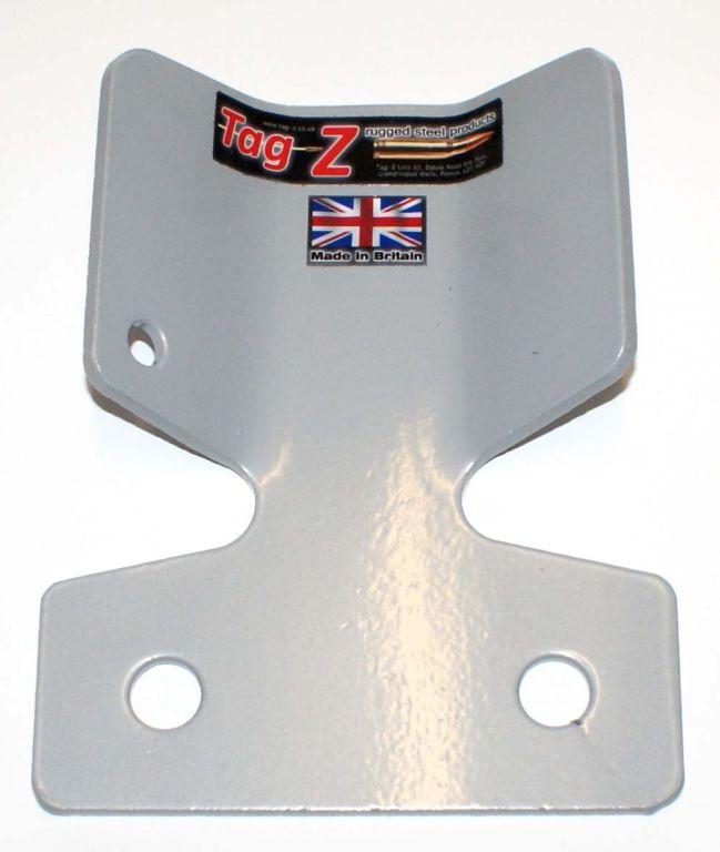 5MM HEAVY DUTY PLATE SILVER, TOW BAR BUMPER PROTECTOR PLATE