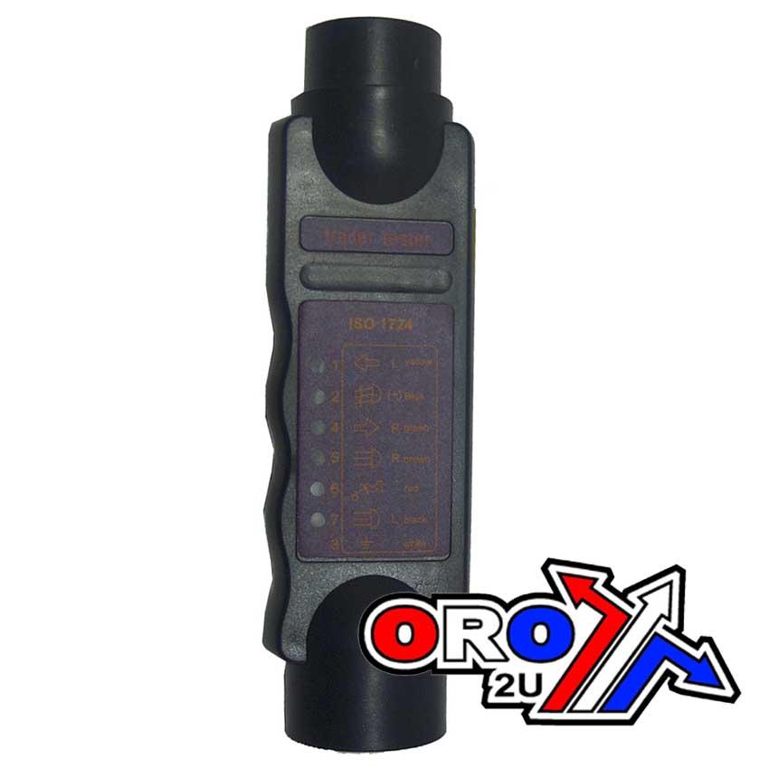 TESTER 7 PIN TRAILER / TOW, SOCKET TEST / LIGHT BORED
