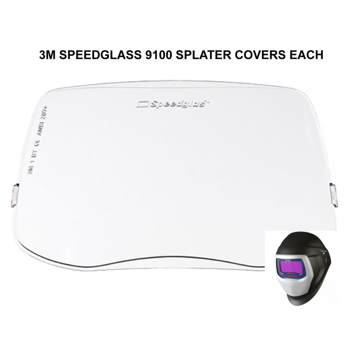 3M SPEEDGLASS OUTER COVERS, 9100X EACH MASK COVER WELDING, EACH