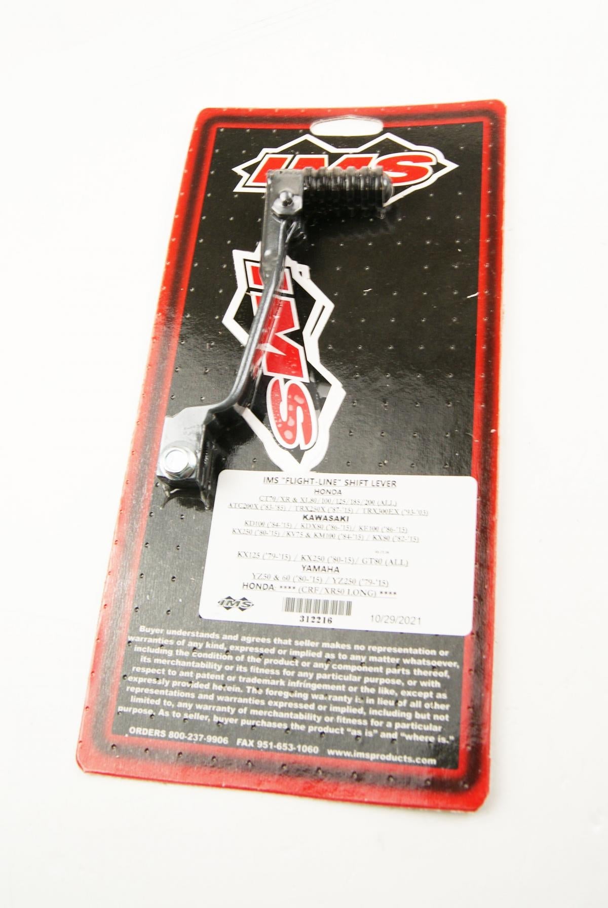 GEAR LEVER IMS HONDA CR80/85 93-07, CRF50/80/100 04-11, XR100 81-03, XR80 79-01
