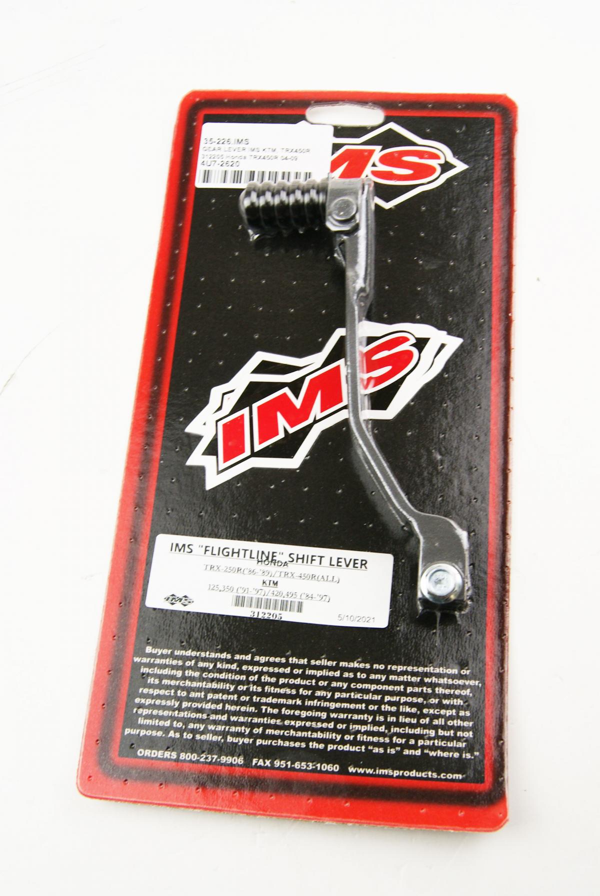 GEAR LEVER IMS Honda TRX450R 04-09, TRX250R 86-89, KTM 125 84-91, 350 91