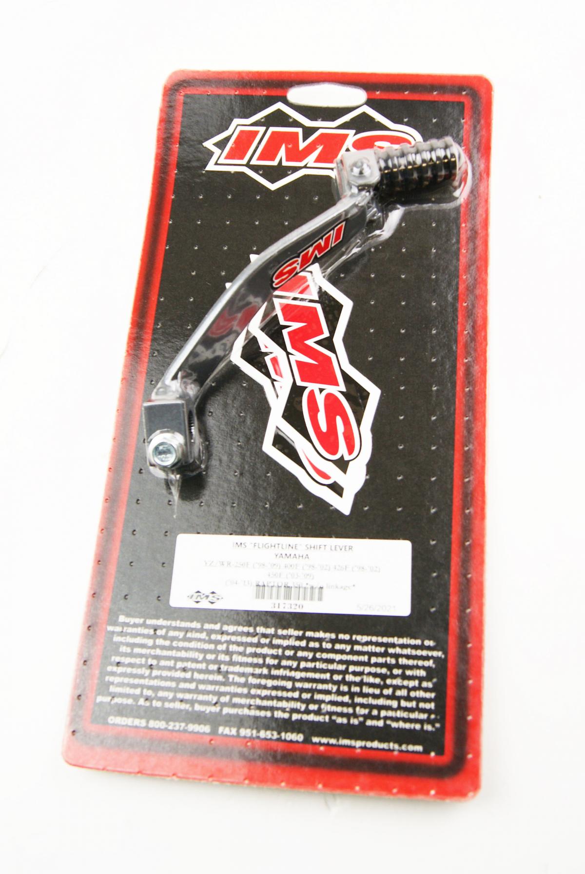 GEAR LEVER IMS YAMAHA YZ250 98-11, YZ250F 01-09, YZ426F 00-02, YZ450F 03-09