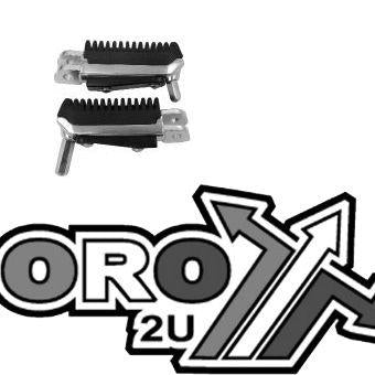 FOOT PEG SET SUZUKI GSX1300R Hayabusa 99-07, EMGO 54-20021