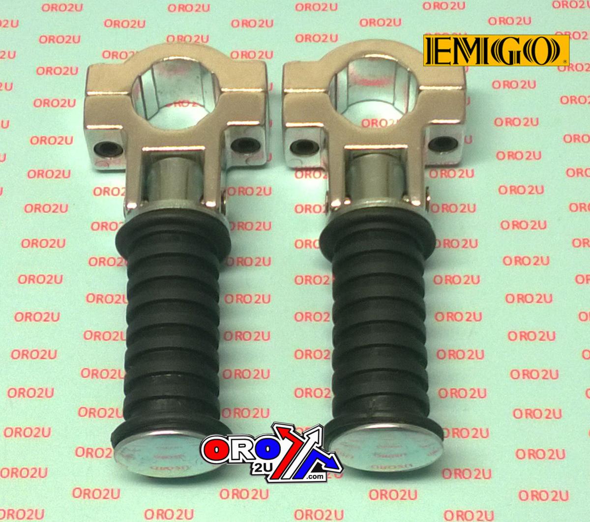 FOOT PEG SET BOLT UNIVERSAL 30 BOLT HOLE, EMGO 54-48402