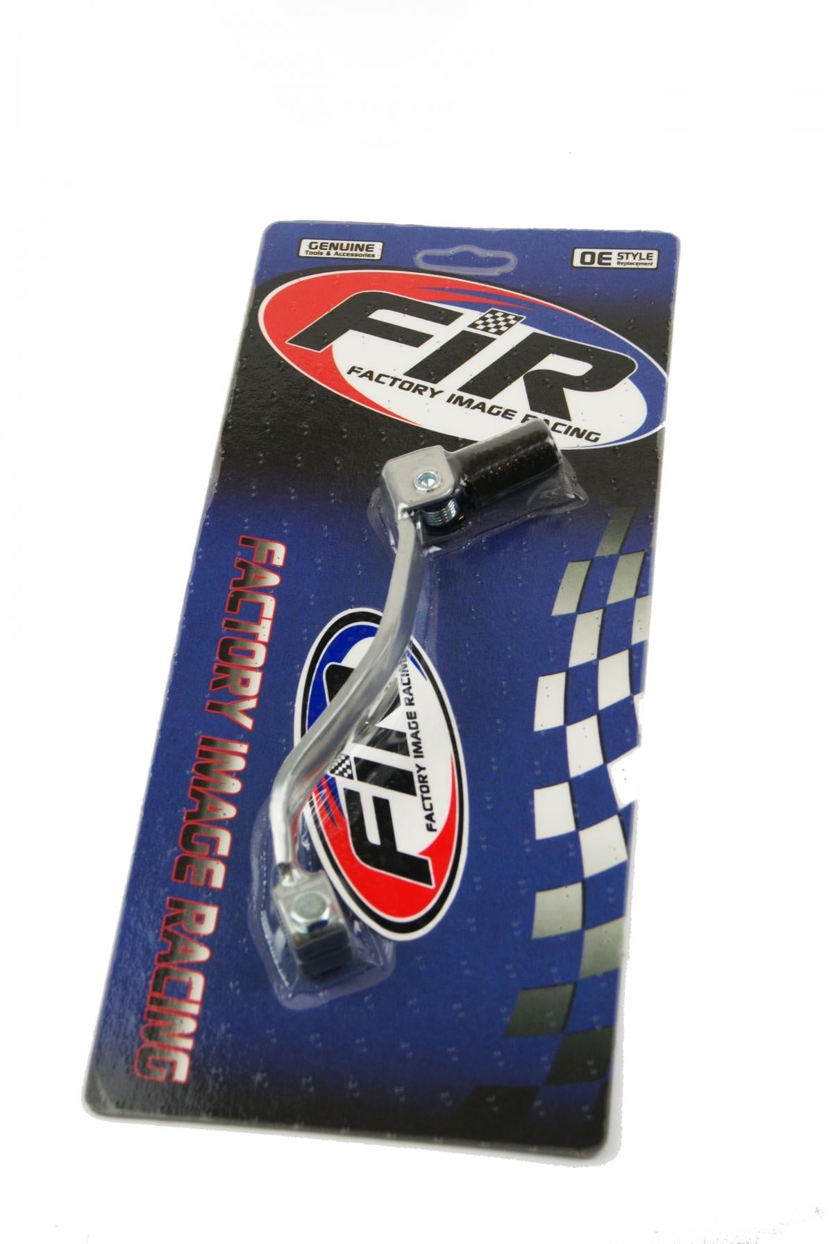 GEAR LEVER STEEL SUZUKI RM250 88-06, MX-06108 SILVER/GREY