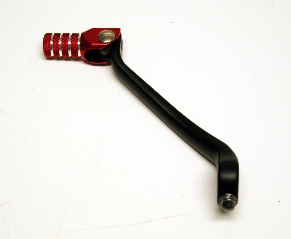 GEAR LEVER ALU. BLACK/RED, HONDA CRF450R 09-16, R-LEVC00CRF04