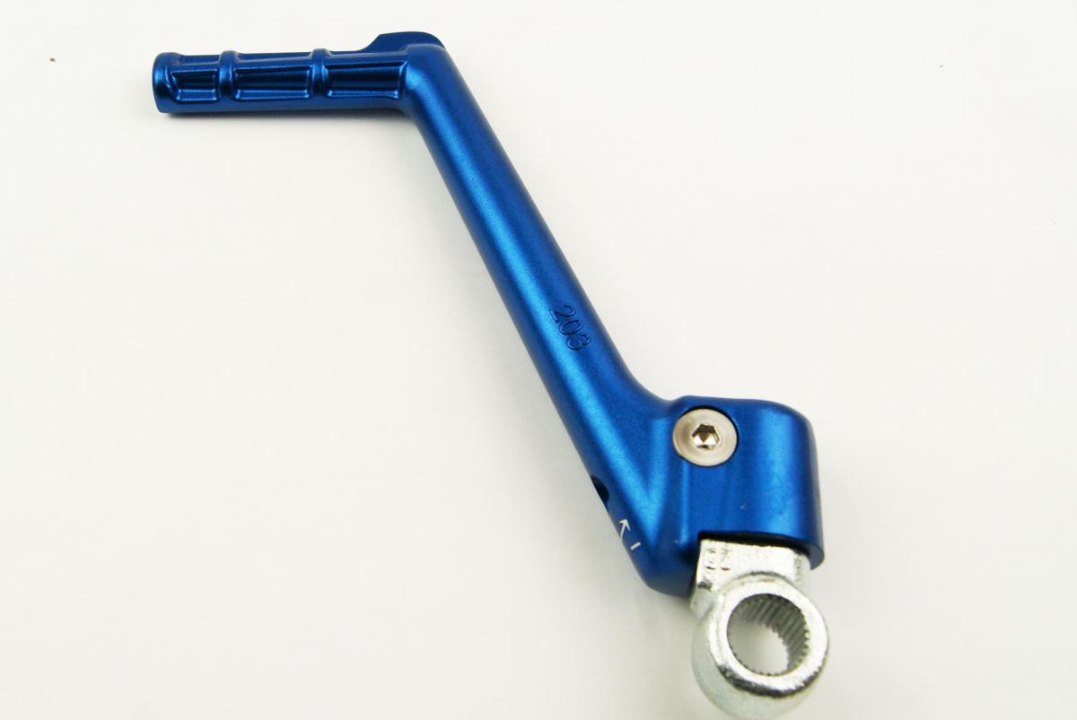KICKSTART LEVER YAMAHA YZ125 86-24, FANTIC XE/XX125 21-23, BLUE