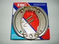 BRAKE SHOES GROOVED EBC G503