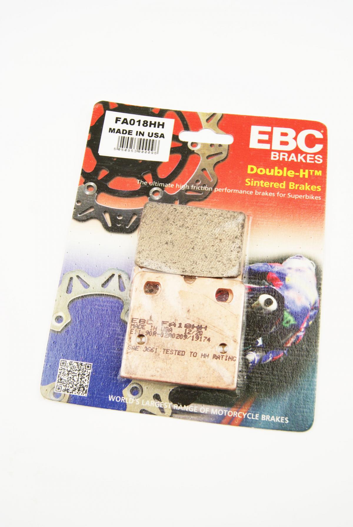 BRAKE PADS SINTERED METAL, EBC FA018HH