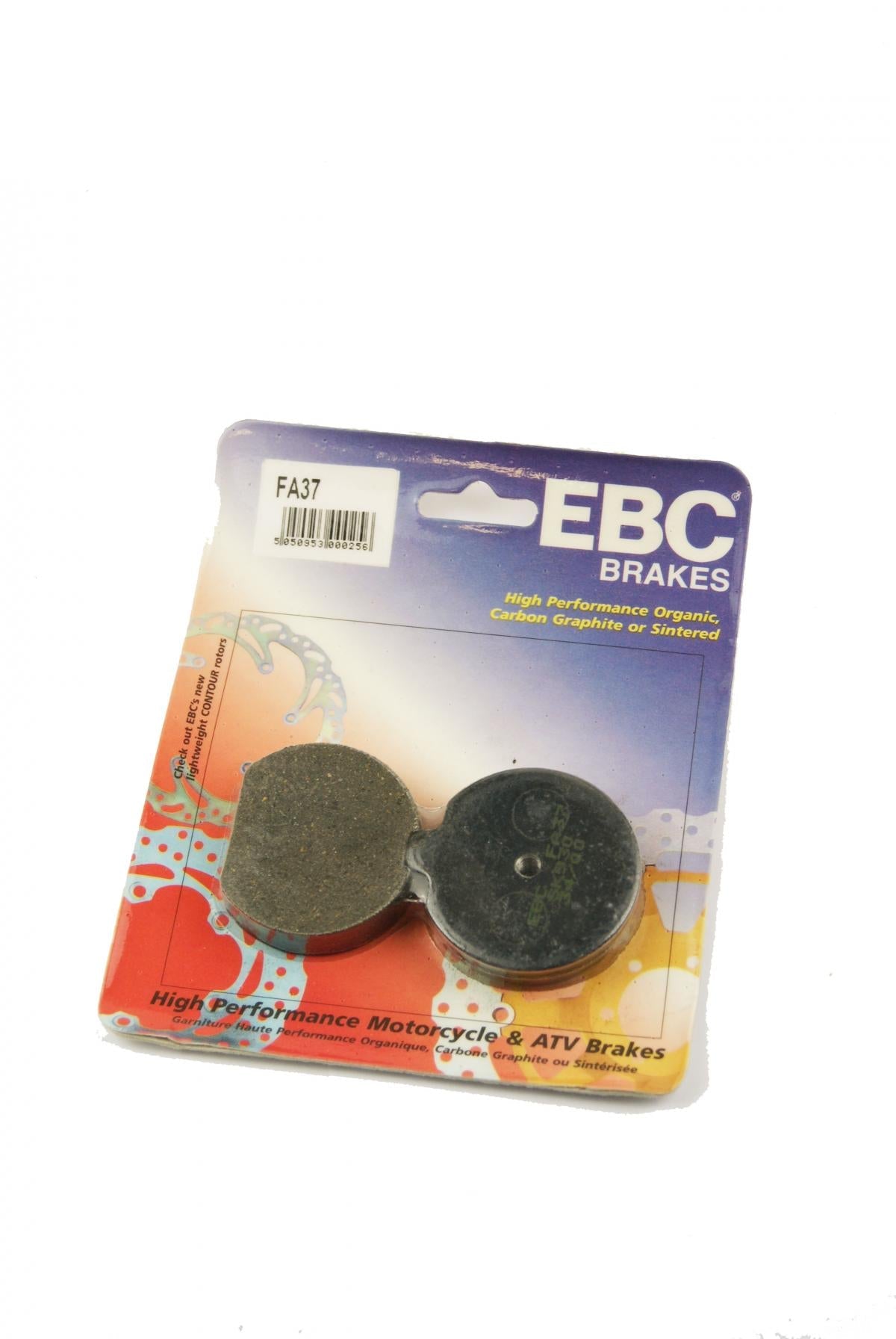 BRAKE PADS SEMI-METAL EBC FA037, FA37