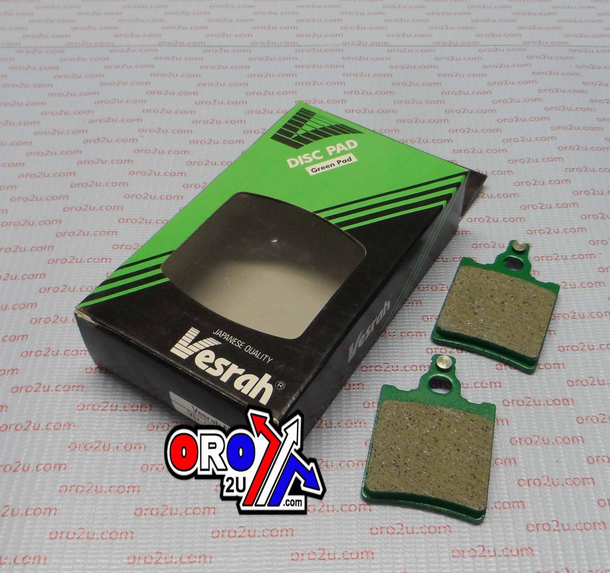 BRAKE PADS STD VESRHA 39-060SVES, FA60