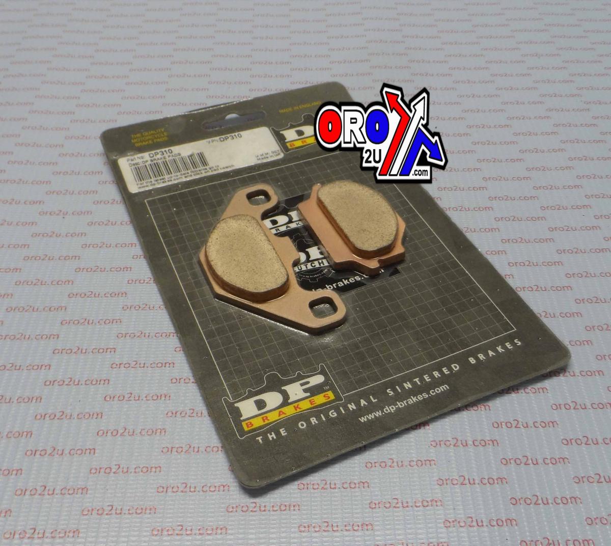 BRAKE PADS SINTERED DUNLOPAD DP310 HARD 41-310.H.DP