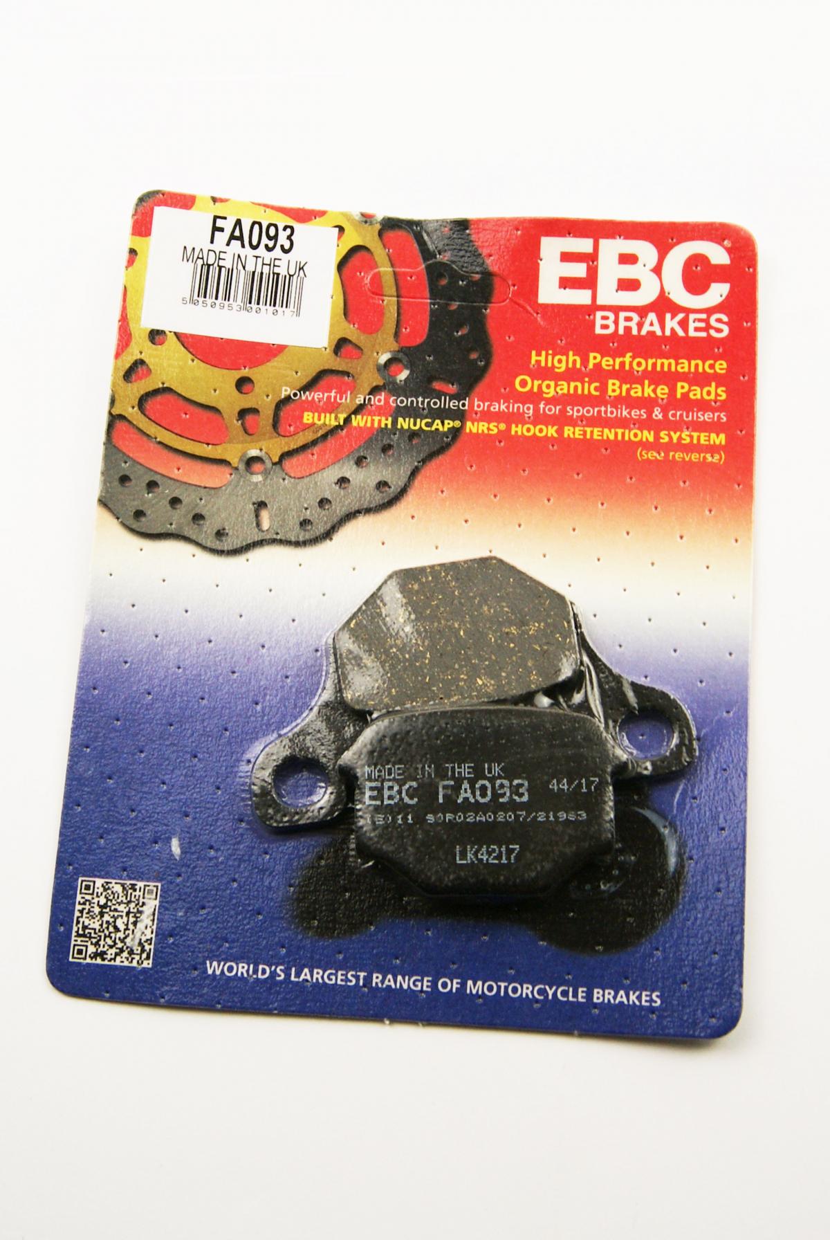 BRAKE PADS STD FA093 EBC