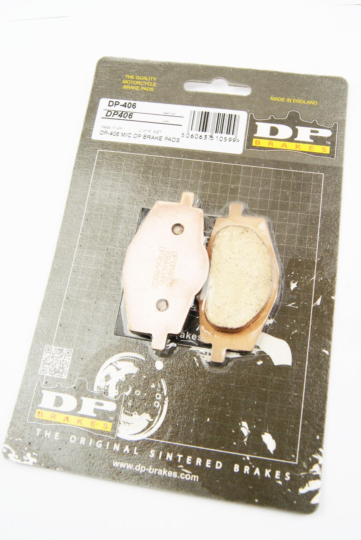 BRAKE PADS DUNLOPAD HARD DP406 BRAKES Premium Sintered