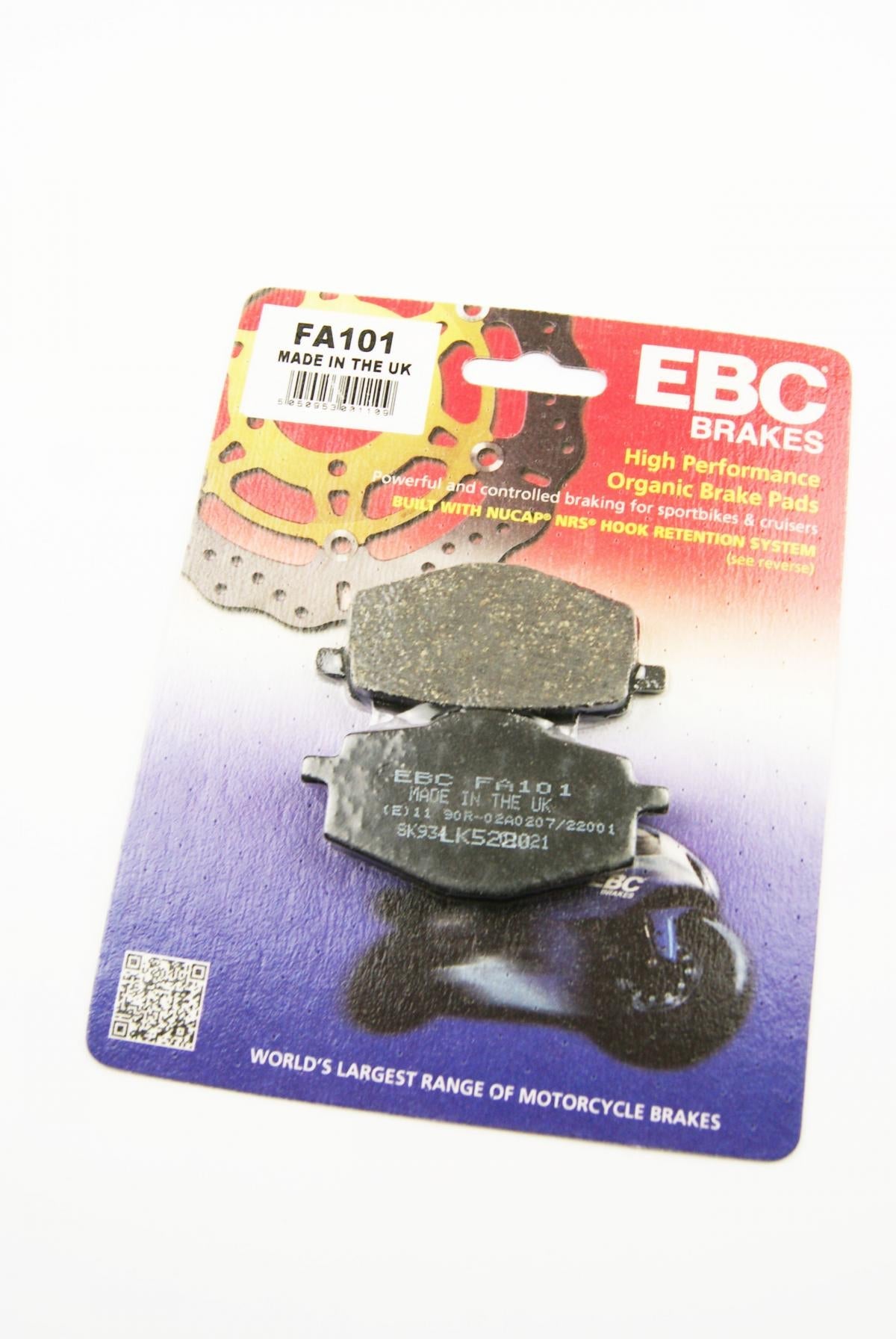 BRAKE PADS FA101 EBC